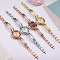 2018 hot sale quartz watch lady women wrist stainless steel watch for women